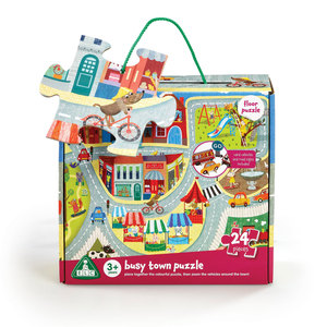 Early Learning Centre Busy Town 24 Piece Floor Jigsaw Puzzle